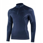 Bielizna termoaktywna z długim rękawem Brubeck Extreme Merino granatowa r. XL
