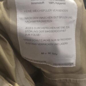 KURTKA GORE-TEX BARDZO DOBRY 88/92 III/IV WODOODPORNA DEMOBIL AUSTRIA - obrazek 4