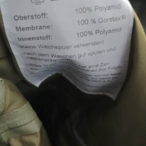 KURTKA GORE-TEX BARDZO DOBRY 88/92 III/IV WODOODPORNA DEMOBIL AUSTRIA - obrazek 2