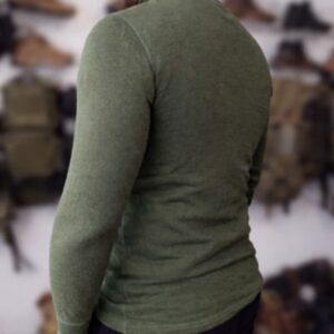 BLUZA roz. S stan DOBRY/BARDZO DOBRY MERINO 80% RANGER GREEN WOOL - obrazek 2