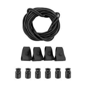 TT BUNGEE CORD SET black UNI - obrazek 1