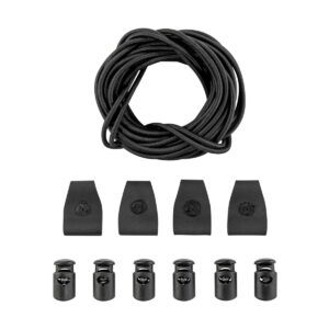 TT BUNGEE CORD SET black UNI - obrazek 2