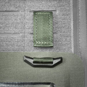 TT W-POUCH A4 WR stone grey olive UNI - obrazek 2