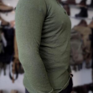 BLUZA roz. L stan DOBRY/BARDZO DOBRY MERINO 80% RANGER GREEN WOOL - obrazek 1