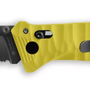 NOZ CAC SERRATION TOXIFIE YELLOW - obrazek 1