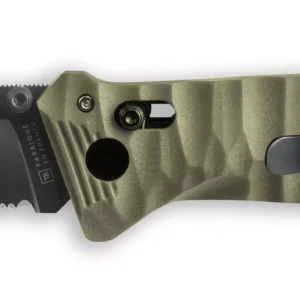 NOZ CAC SERRATION TOXIFIE KHAKI - obrazek 1
