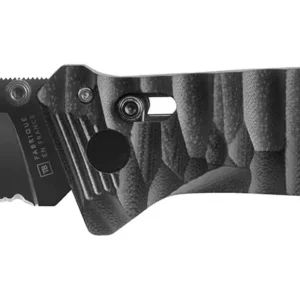 NOZ CAC S200 SERRATION CZARNY G10 - obrazek 1