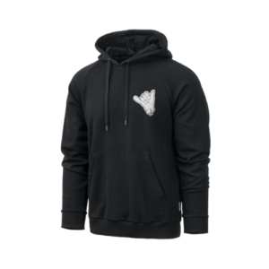 Hoodie DA Shaka - Black - obrazek 1