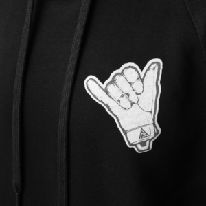 Hoodie DA Shaka - Black - obrazek 4