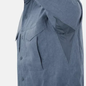 Koszula Helikon Defender Mk2 Gentleman - Melange Blue - obrazek 2