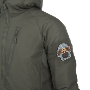 Kurtka WOLFHOUND Hoodie® - Climashield® Apex - PL Woodland - obrazek 3