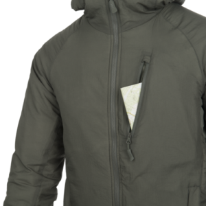 Kurtka WOLFHOUND Hoodie® - Climashield® Apex - PL Woodland - obrazek 4