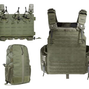 Plate Carrier TASMANIAN TIGER SET Olive - obrazek 1