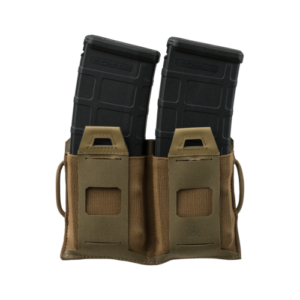 DOUBLE Flat Magazine Pouch - Czarny - obrazek 3