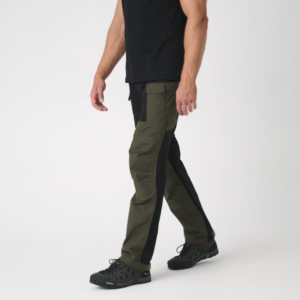 SPODNIE HYBRID OUTBACK PANTS - DURACANVAS taiga green/bl - obrazek 1