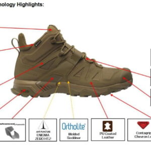 Salomon X Ultra Forces Mid GTX COYOTE - obrazek 2