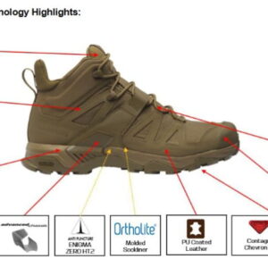 Salomon X Ultra Forces Mid coyote - obrazek 2