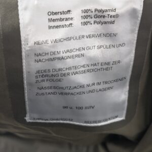 KURTKA GORE-TEX BARDZO DOBRY 104/108 III/IV WODOODPORNA DEMOBIL AUSTRIA - obrazek 4