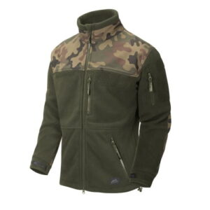 BLUZA INFANTRY - FLEECE OLIVE GREEN/PL WOODLAND - obrazek 1