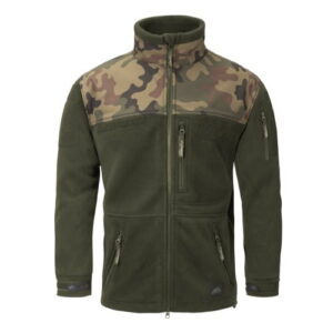 BLUZA INFANTRY - FLEECE OLIVE GREEN/PL WOODLAND - obrazek 3