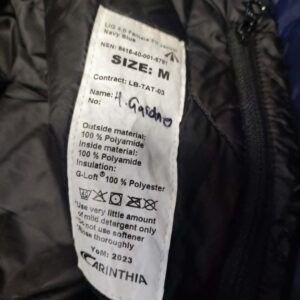 CARINTHIA LIG 4.0 JACKET NAVY BLUE ROZ M STAN BDB - obrazek 3