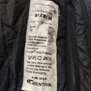 CARINTHIA LIG 4.0 JACKET NAVY BLUE ROZ M STAN DB - obrazek 3