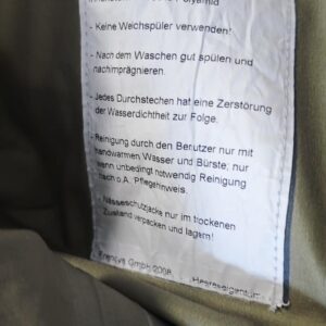 KURTKA GORE-TEX BARDZO DOBRY 104/108 III/IV WODOODPORNA DEMOBIL AUSTRIA - obrazek 2