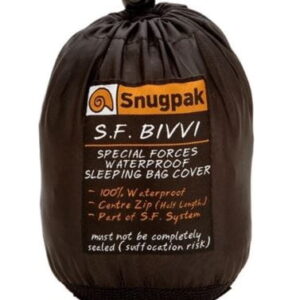 Pokrowiec SNUGPAK Special Forces Centre Zip Bivvi Czarny - obrazek 2