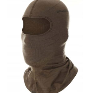 Kominiarka wełniana merino unisex BRUBECK RANGER WOOL khaki - obrazek 1