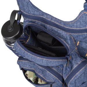 TORBA EDC SIDE BAG® - NYLON POLYESTER BLEND MELANGE BLUE - obrazek 8