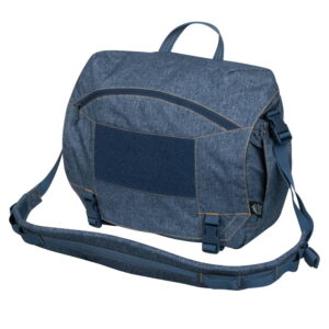 TORBA URBAN COURIER BAG LARGE® - NYLON MELANGE BLUE - obrazek 1