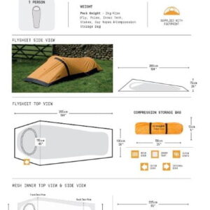 Namiot SNUGPAK Journey Solo Olive - obrazek 3