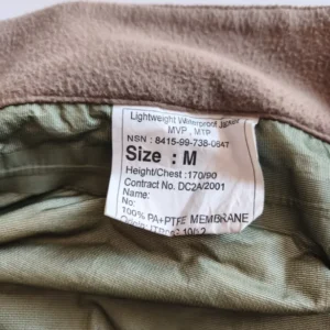 Kurtka angielska Waterproof Jacket MTP M - obrazek 5