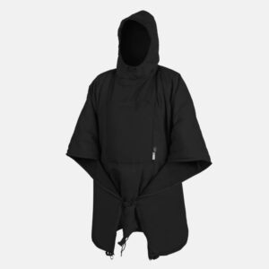 Poncho Swagman Roll - Windpack® Nylon CZARNY - obrazek 2