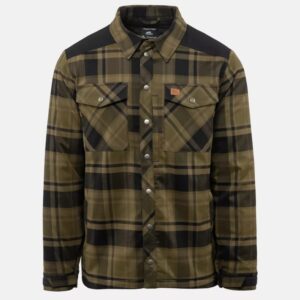 Koszula zimowa Warden New Green Plaid - obrazek 3