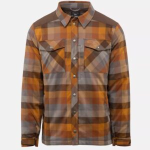 Koszula zimowa Warden Light Brown Plaid - obrazek 1