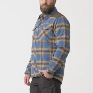 Koszula zimowa Warden Forest Blue Plaid - obrazek 1