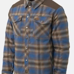 Koszula zimowa Warden Forest Blue Plaid - obrazek 2