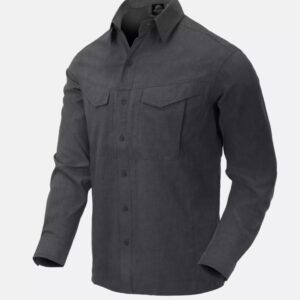 Koszula Defender Mk2 Gentleman Melange Czarny-Grey - obrazek 2
