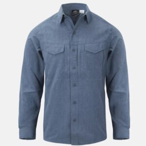 Koszula Defender Mk2 Gentleman Melange Blue B - obrazek 2