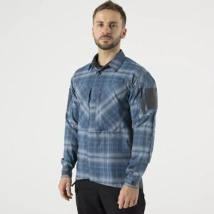 Koszula MBDU - Nylon Polyester Blend Western Blue Plaid - obrazek 2