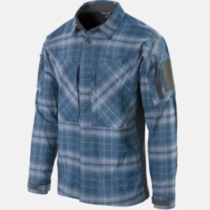 Koszula MBDU - Nylon Polyester Blend Western Blue Plaid - obrazek 1