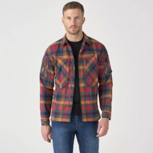 Koszula MBDU - Nylon Sorona® Blend Dark Autumn Checkered - obrazek 2