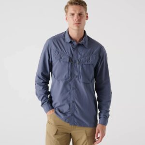 Koszula Canopy Jungle Dark Steel Blue - obrazek 3