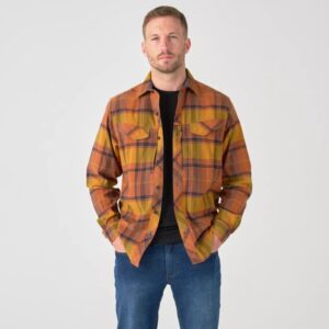Koszula Defender Mk2 - Nylon Sorona® Blend Evening Pumpkin Plaid - obrazek 2