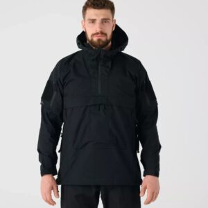 Kurtka Anorak Tracer - PolyCotton Stretch Ripstop Czarny - obrazek 3