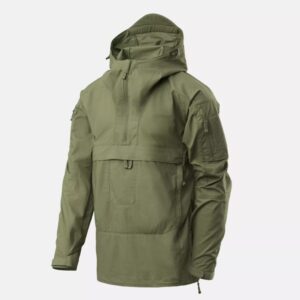 Kurtka Anorak Tracer - PolyCotton Stretch Ripstop Olive Green - obrazek 1