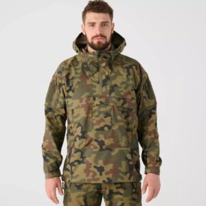 Kurtka Anorak Tracer - PolyCotton Stretch Ripstop PL Woodland - obrazek 3