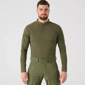 Apex Lightweight Combat Shirt - Nylon Stretch Olive Green - obrazek 3