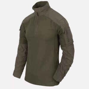 MCDU Combat Shirt - NyCo Ripstop RAL 7013 / Olive Green - obrazek 1